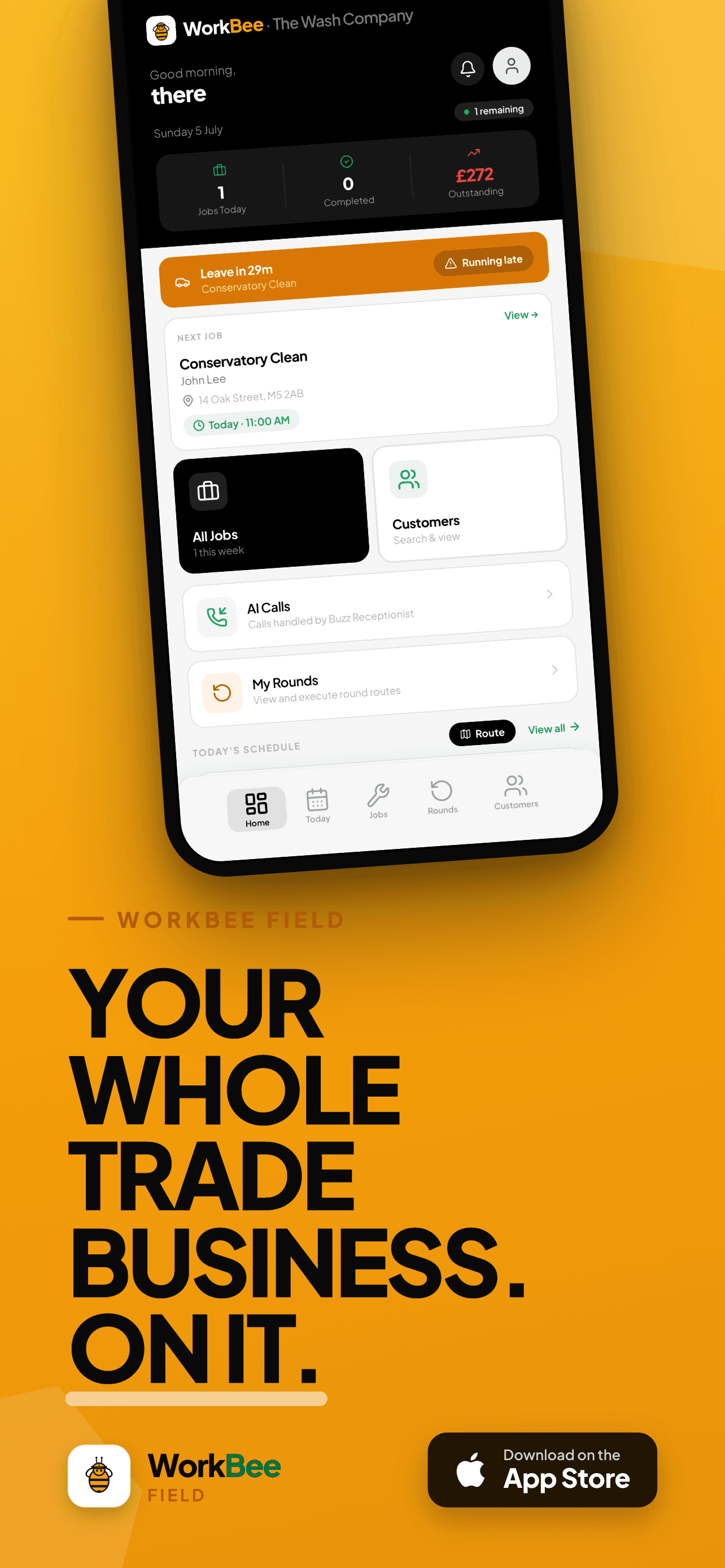 WorkBee screenshot